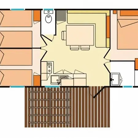 Mobile 6 Personnes Climatise Proche Puy Du Fou Clisson 800fa Appartement